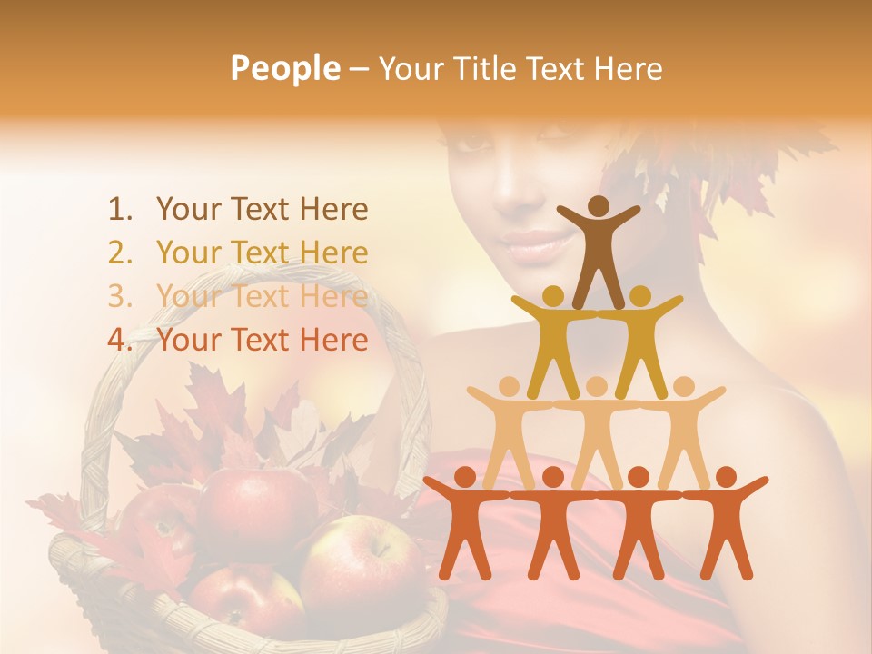 Hairstyling Apple Health PowerPoint Template