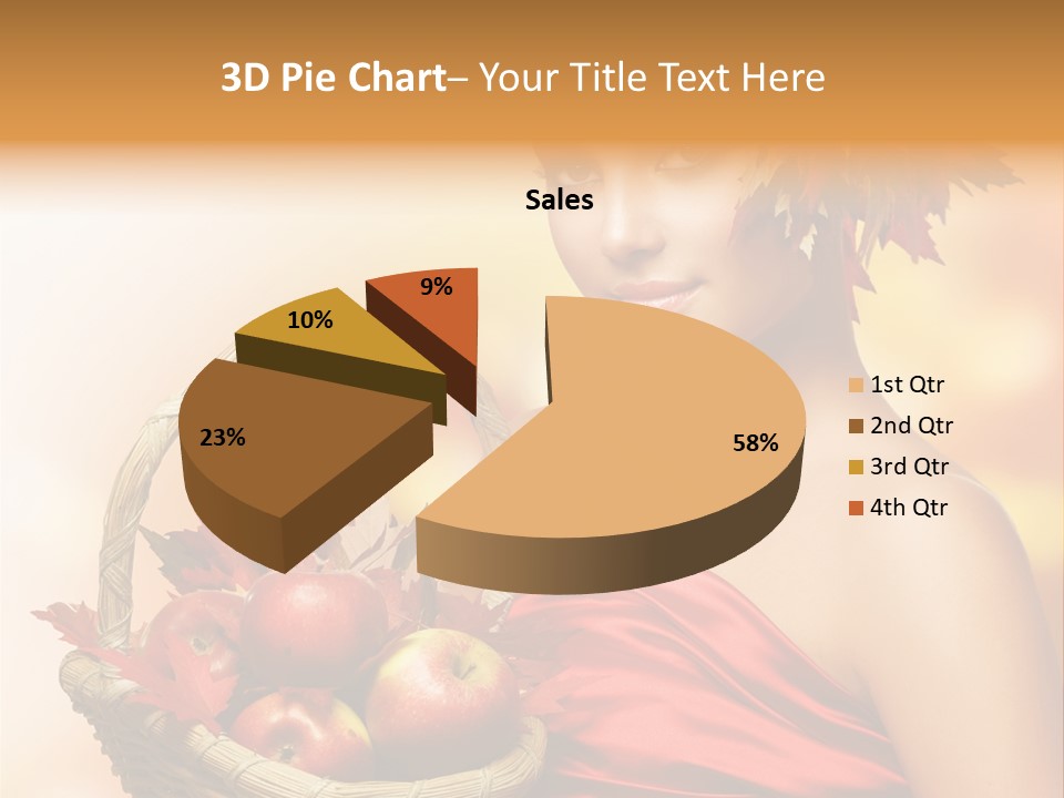 Hairstyling Apple Health PowerPoint Template