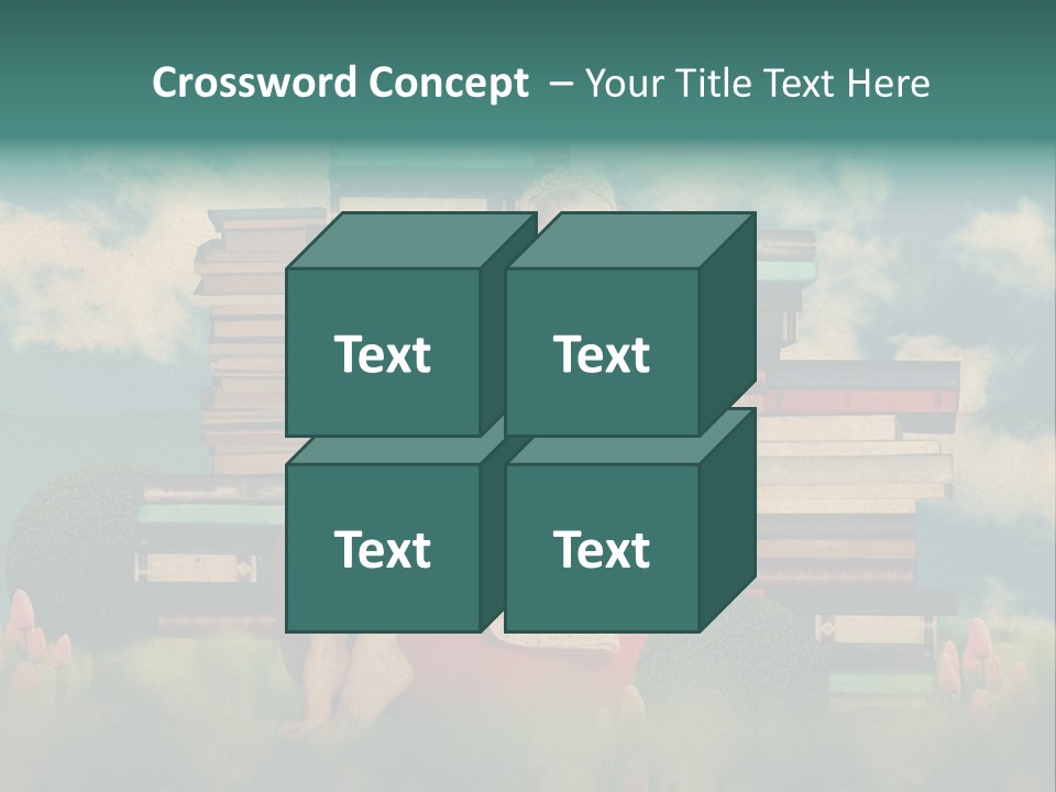 Picture Garden Spring PowerPoint Template