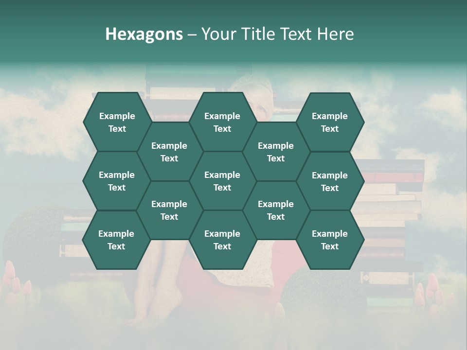 Picture Garden Spring PowerPoint Template