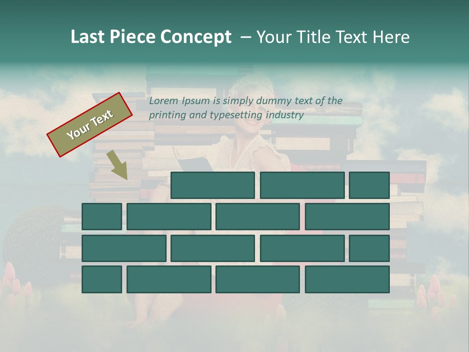 Picture Garden Spring PowerPoint Template