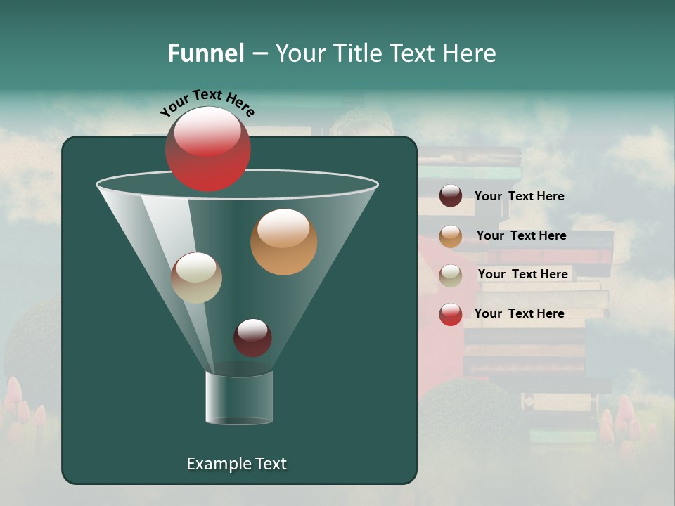 Picture Garden Spring PowerPoint Template