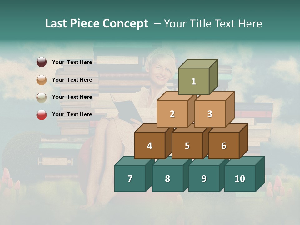 Picture Garden Spring PowerPoint Template