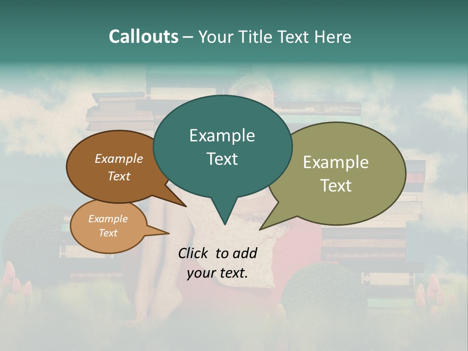 Picture Garden Spring PowerPoint Template
