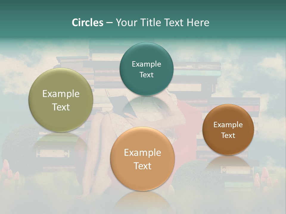 Picture Garden Spring PowerPoint Template