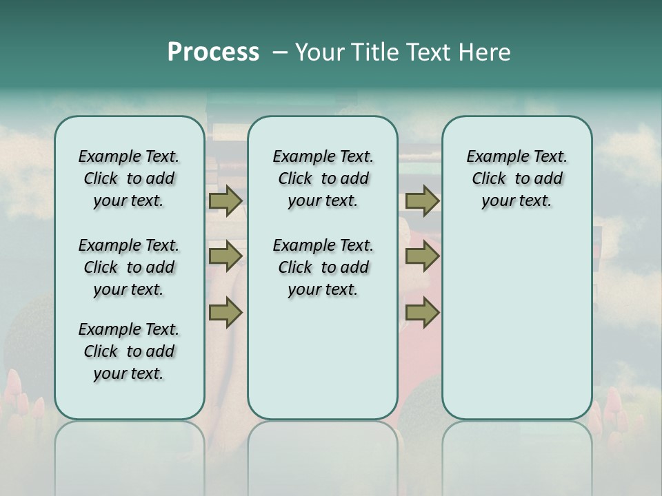 Picture Garden Spring PowerPoint Template