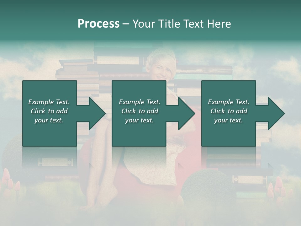 Picture Garden Spring PowerPoint Template