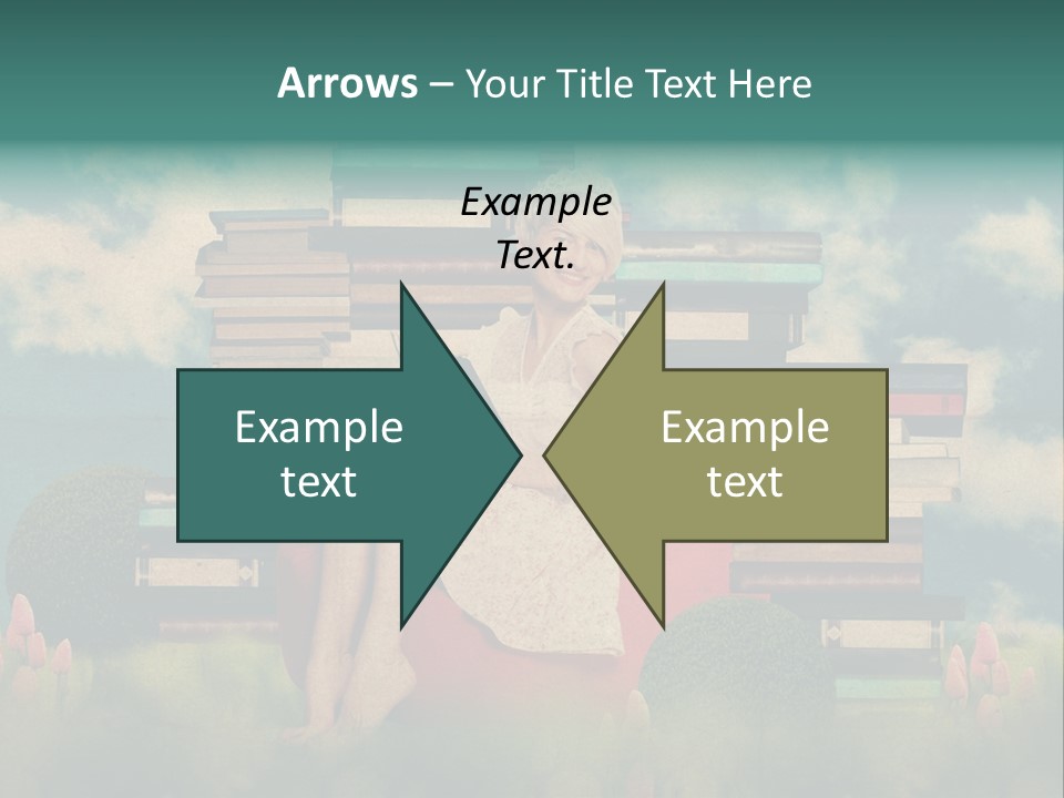 Picture Garden Spring PowerPoint Template