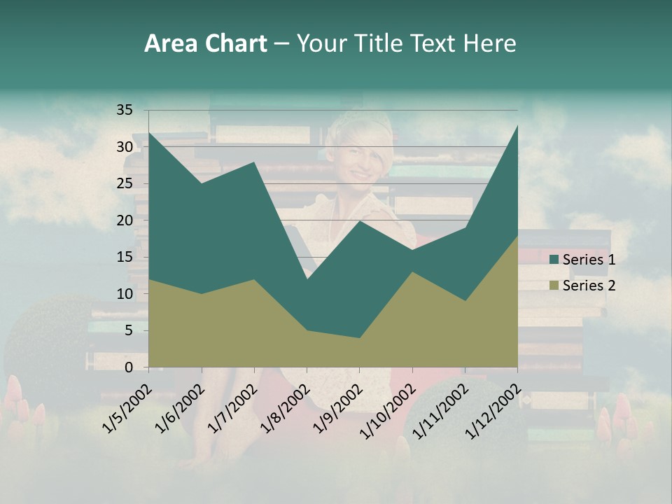 Picture Garden Spring PowerPoint Template