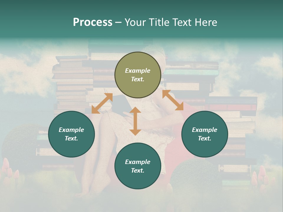 Picture Garden Spring PowerPoint Template