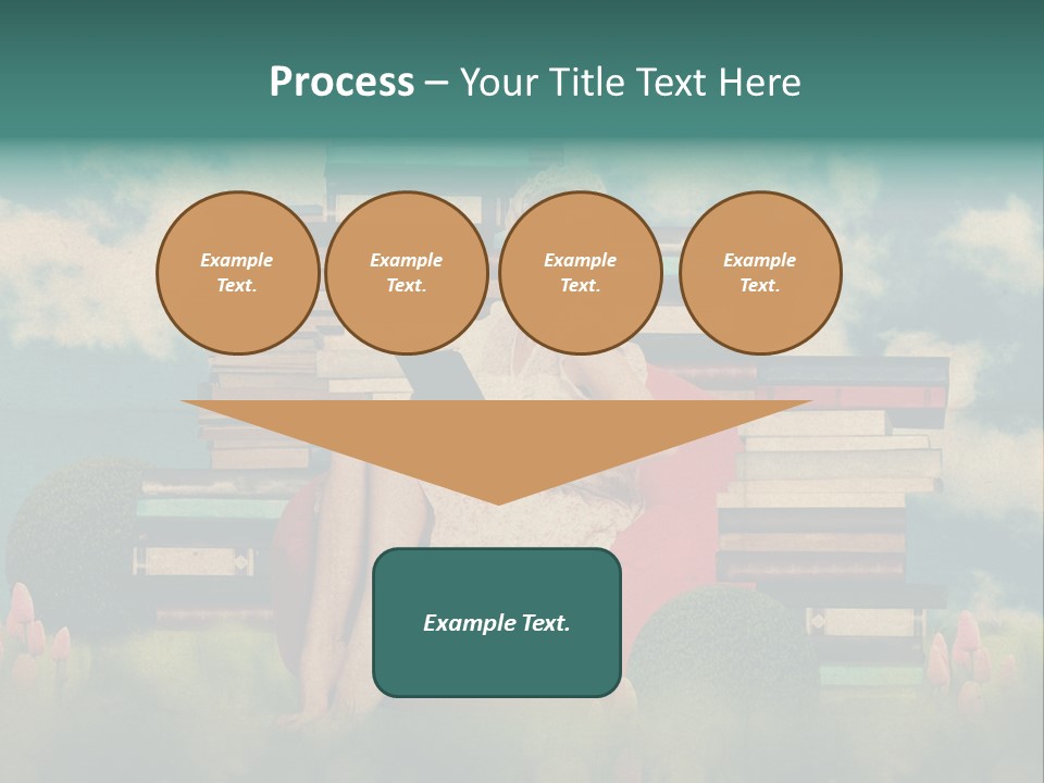 Picture Garden Spring PowerPoint Template