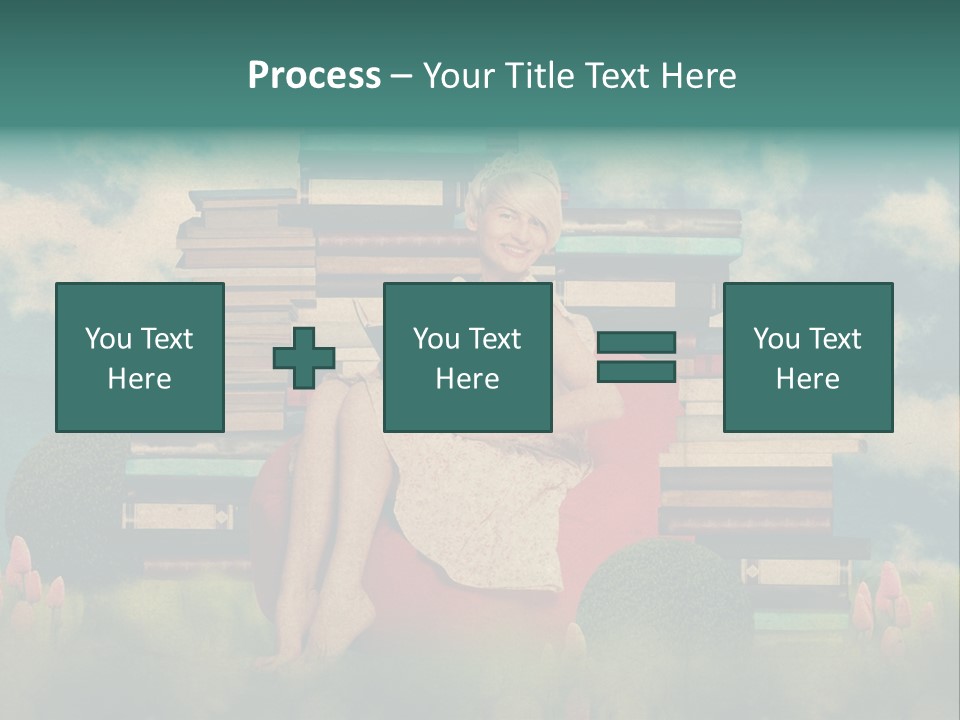 Picture Garden Spring PowerPoint Template
