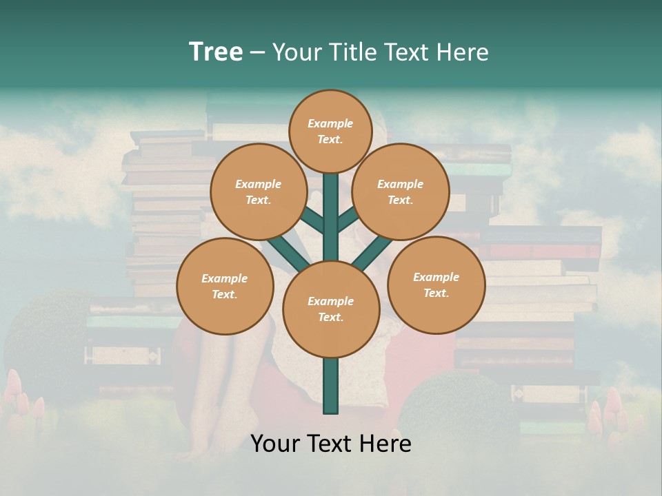 Picture Garden Spring PowerPoint Template