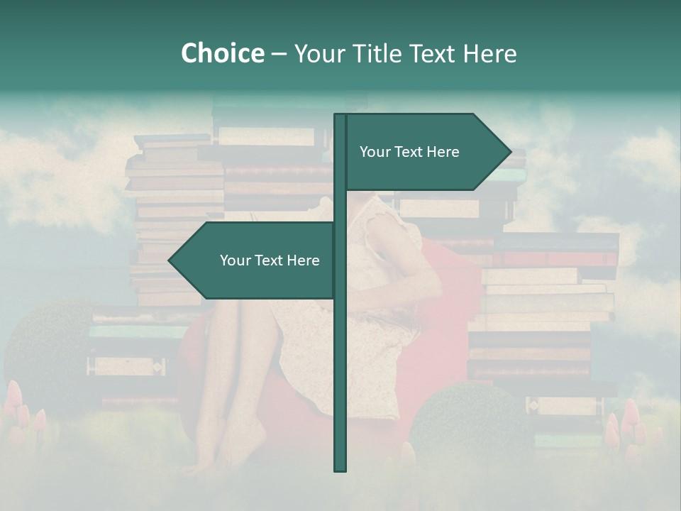 Picture Garden Spring PowerPoint Template