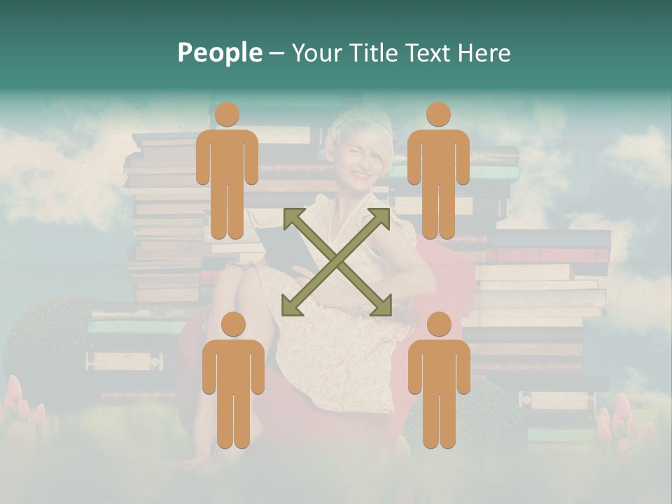 Picture Garden Spring PowerPoint Template