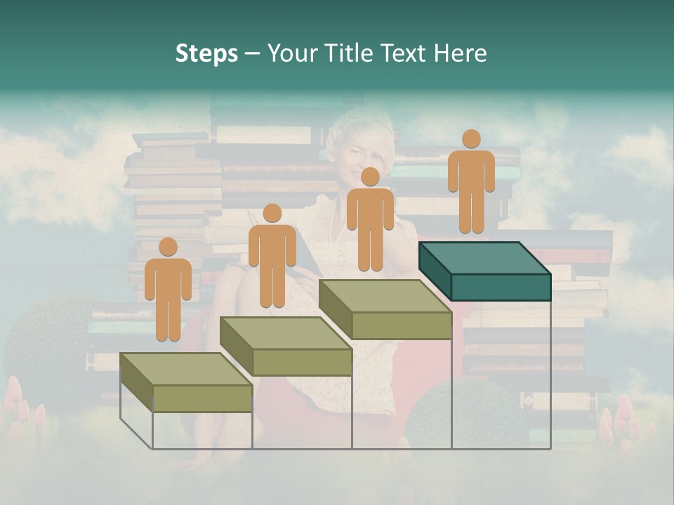 Picture Garden Spring PowerPoint Template