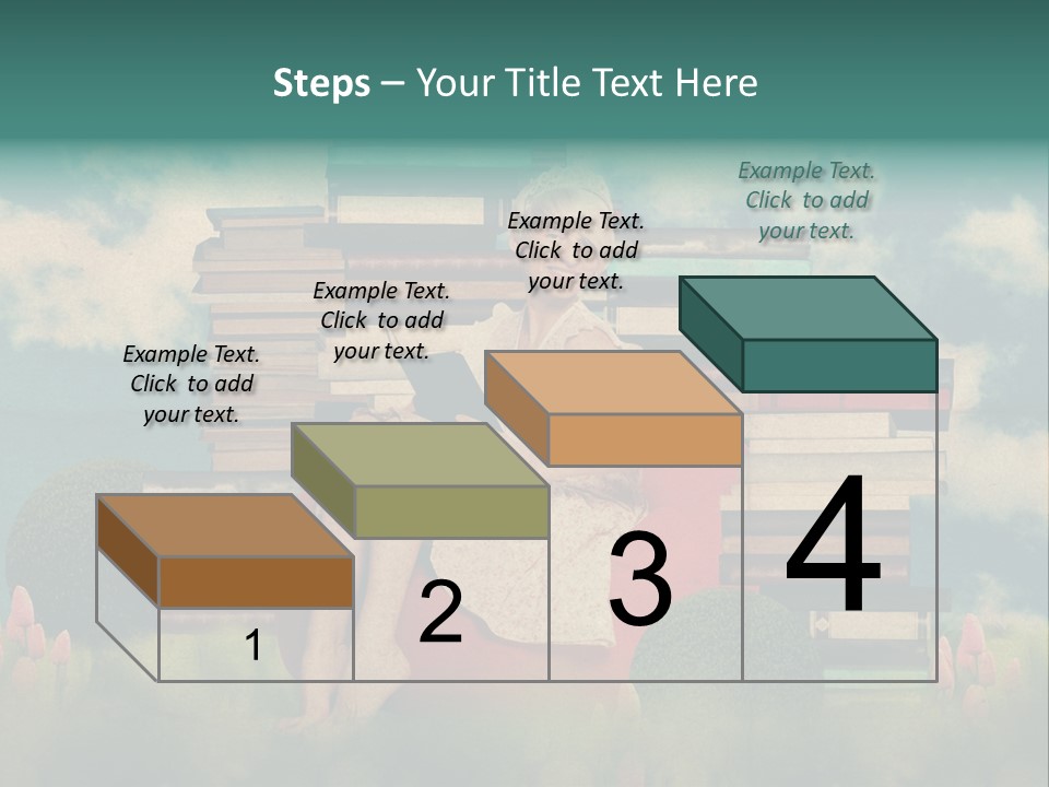 Picture Garden Spring PowerPoint Template