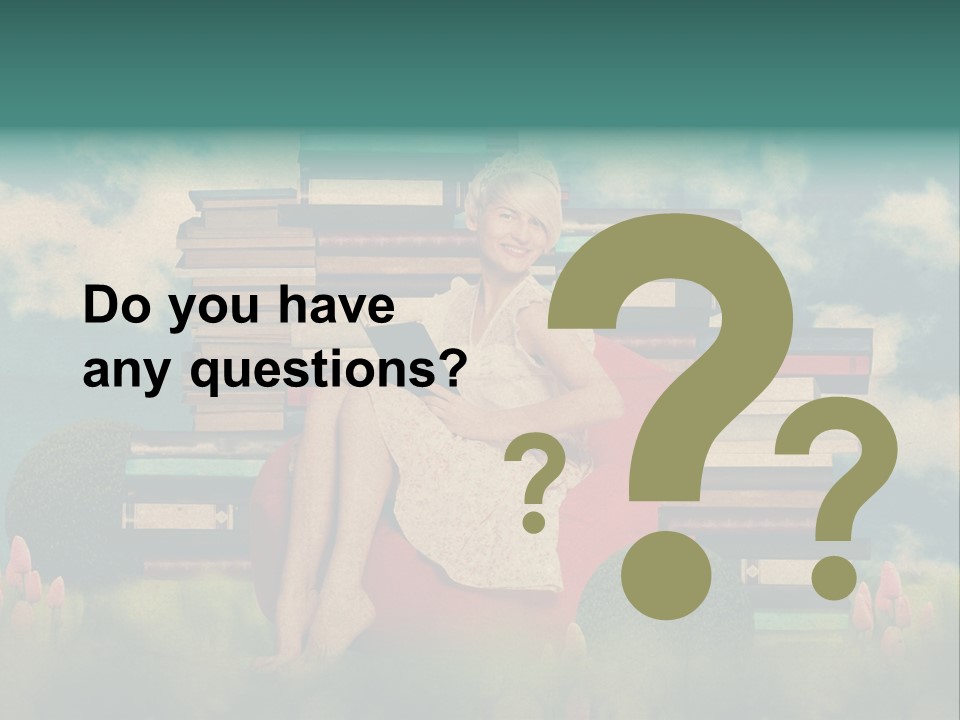 Picture Garden Spring PowerPoint Template