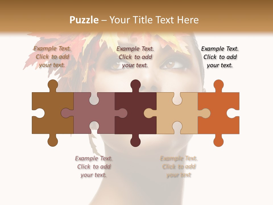 Luxury Beauty Autumnal PowerPoint Template