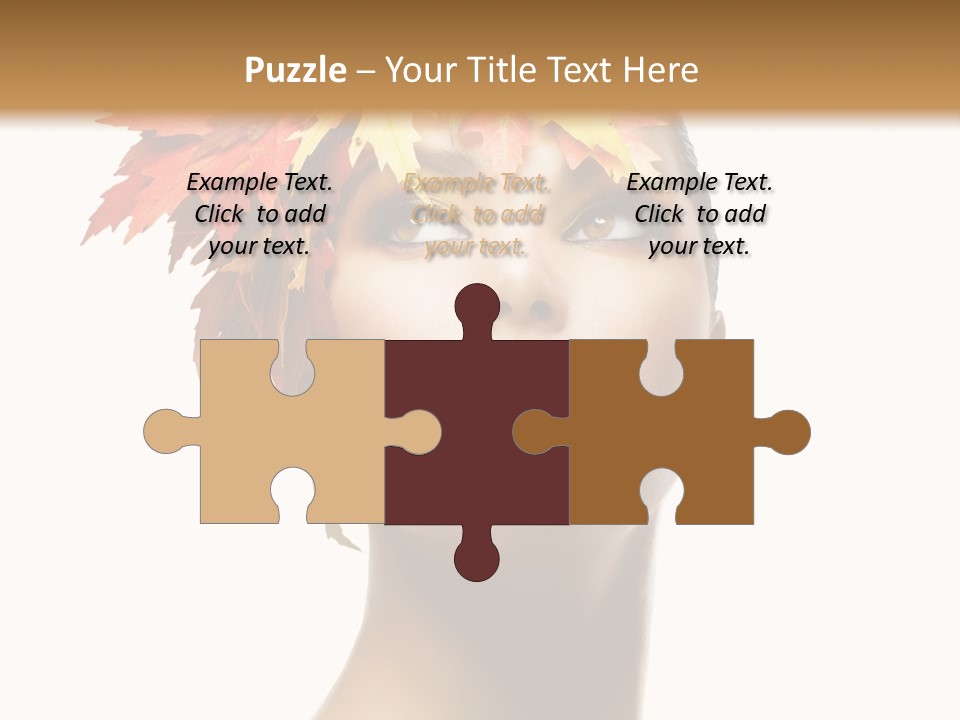 Luxury Beauty Autumnal PowerPoint Template