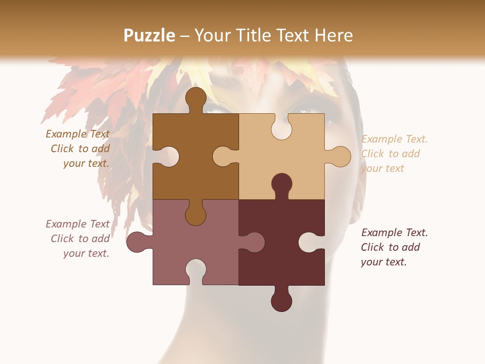 Luxury Beauty Autumnal PowerPoint Template