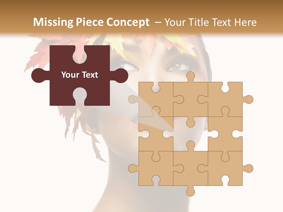 Luxury Beauty Autumnal PowerPoint Template