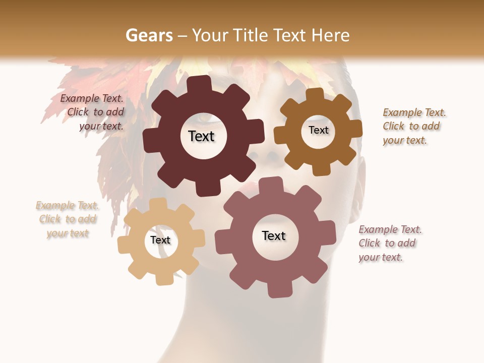 Luxury Beauty Autumnal PowerPoint Template