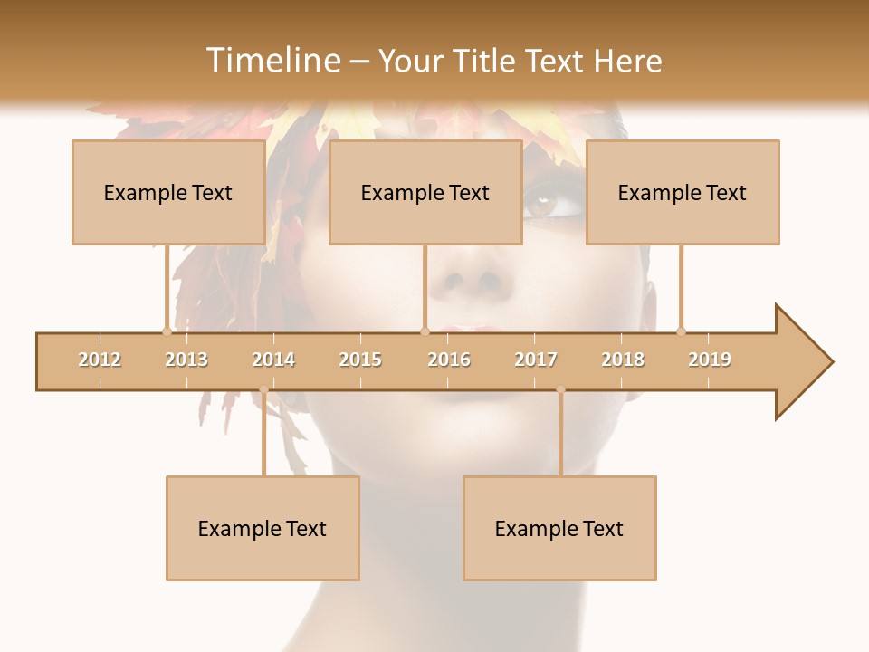 Luxury Beauty Autumnal PowerPoint Template