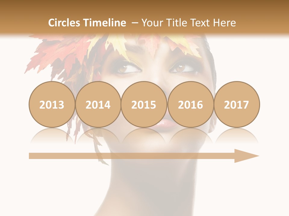 Luxury Beauty Autumnal PowerPoint Template