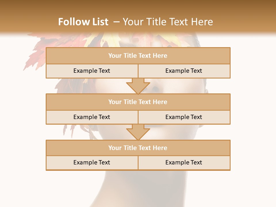 Luxury Beauty Autumnal PowerPoint Template