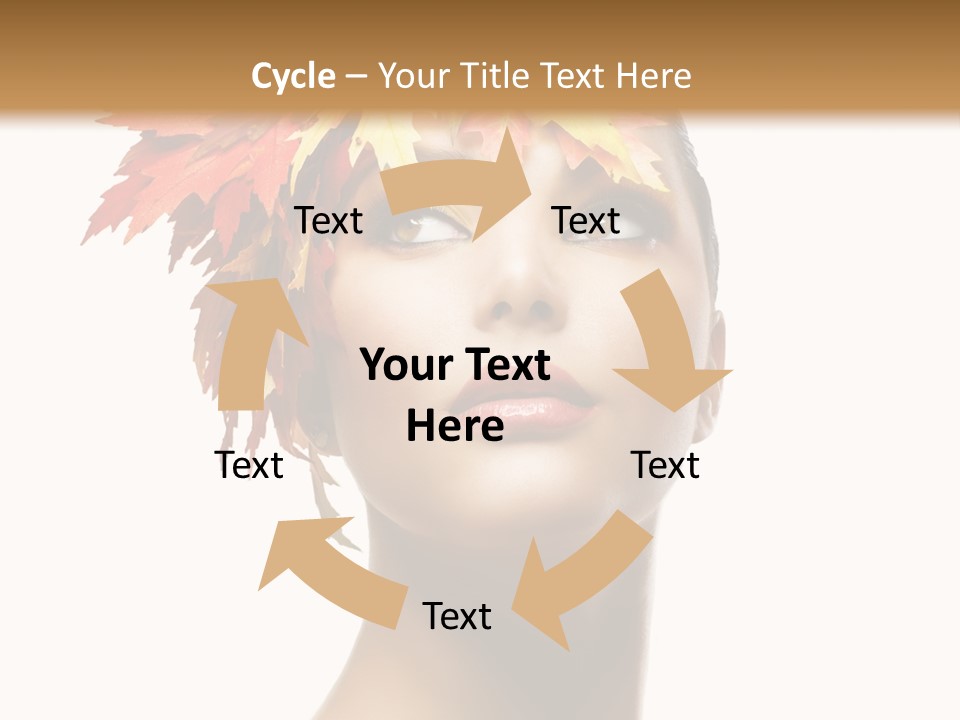 Luxury Beauty Autumnal PowerPoint Template