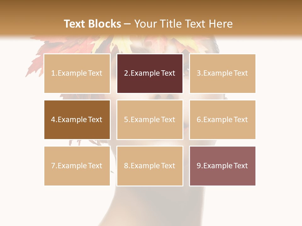 Luxury Beauty Autumnal PowerPoint Template