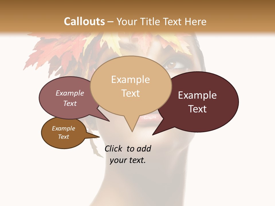 Luxury Beauty Autumnal PowerPoint Template