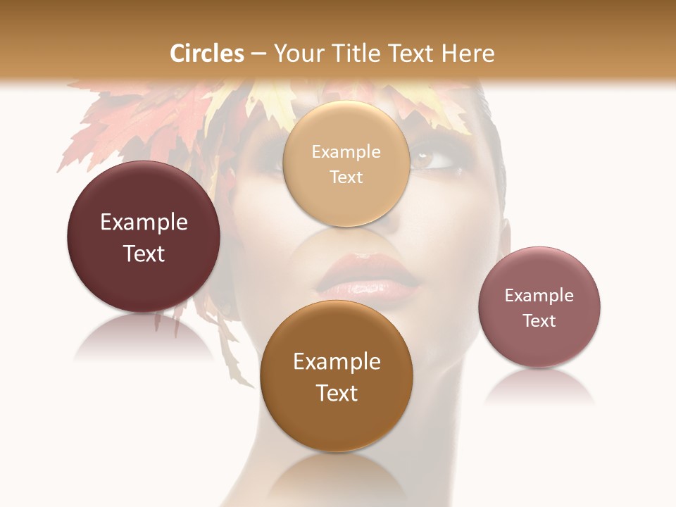 Luxury Beauty Autumnal PowerPoint Template