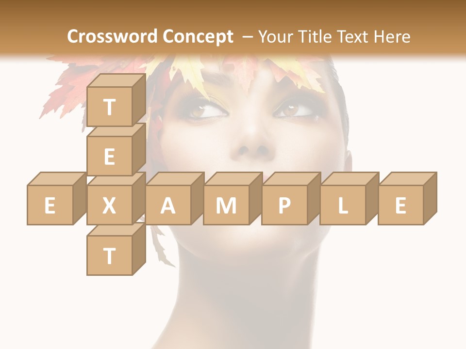 Luxury Beauty Autumnal PowerPoint Template