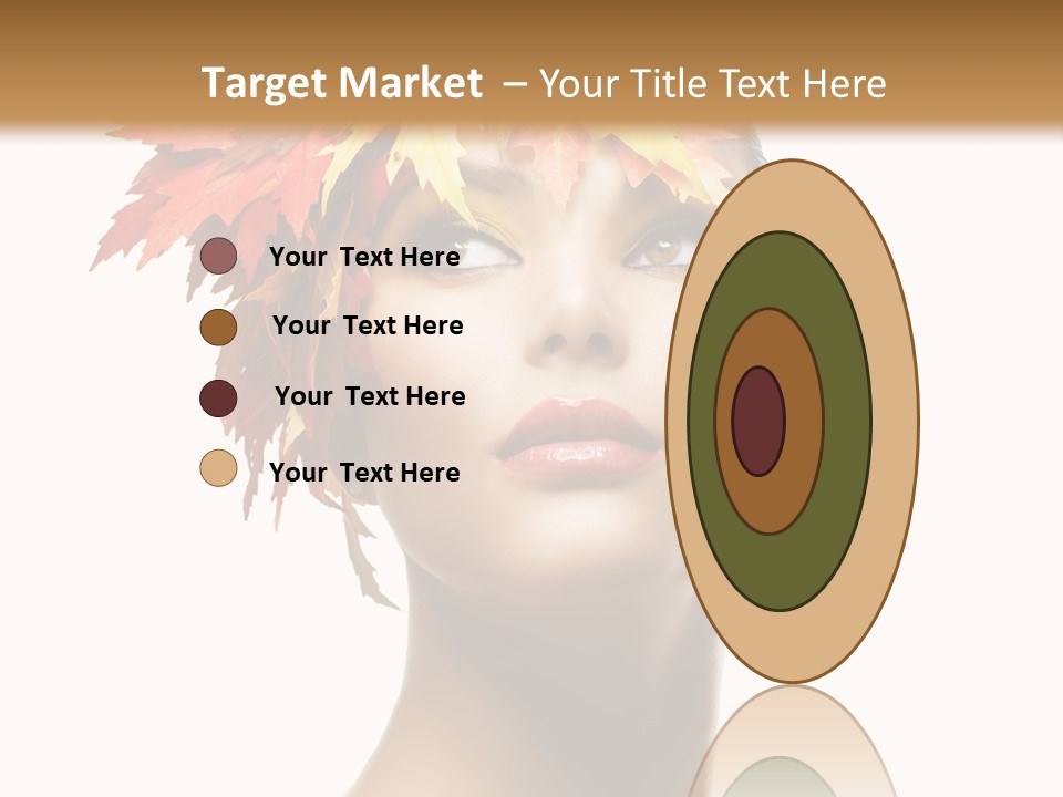 Luxury Beauty Autumnal PowerPoint Template