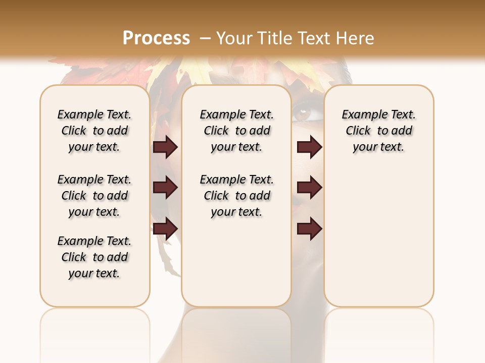 Luxury Beauty Autumnal PowerPoint Template