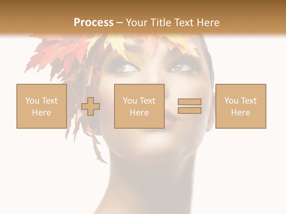 Luxury Beauty Autumnal PowerPoint Template