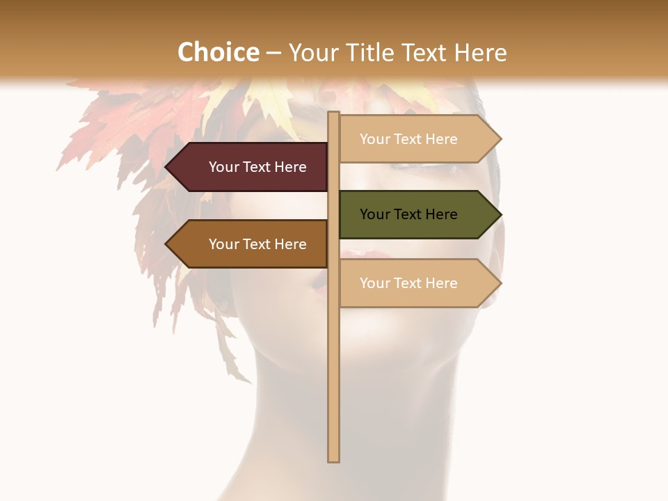 Luxury Beauty Autumnal PowerPoint Template