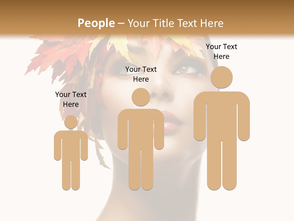 Luxury Beauty Autumnal PowerPoint Template