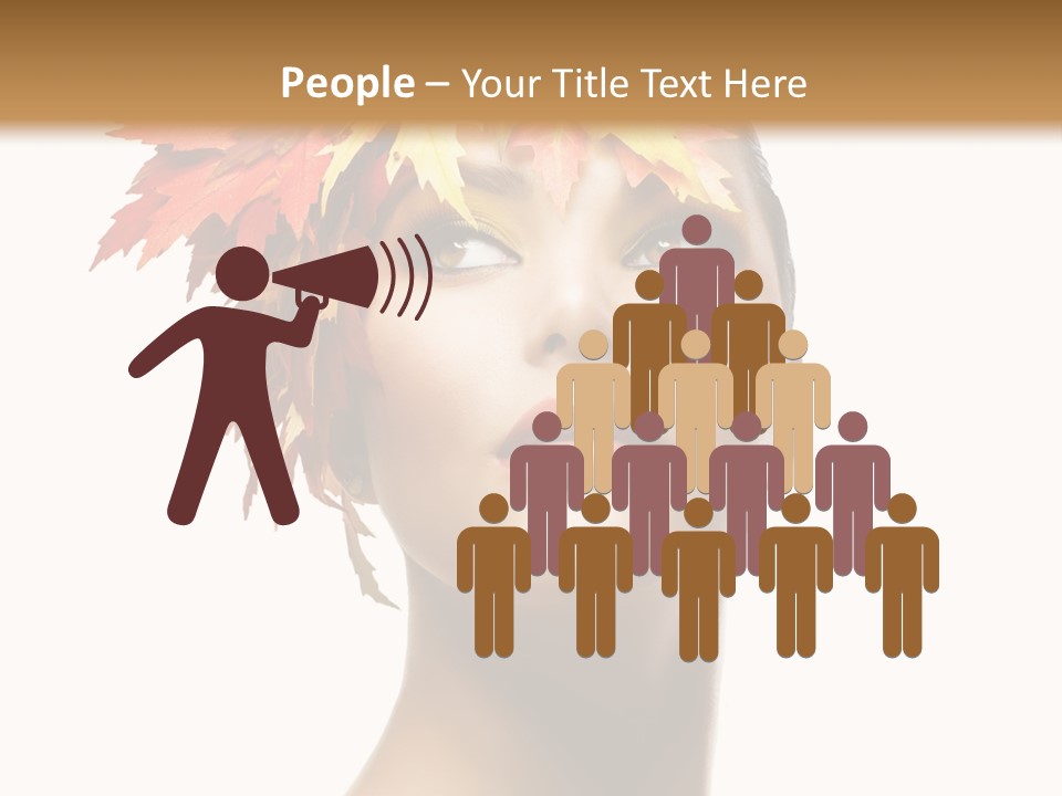 Luxury Beauty Autumnal PowerPoint Template