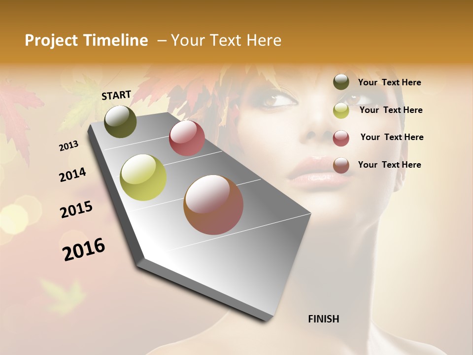 Professional Holiday Art PowerPoint Template