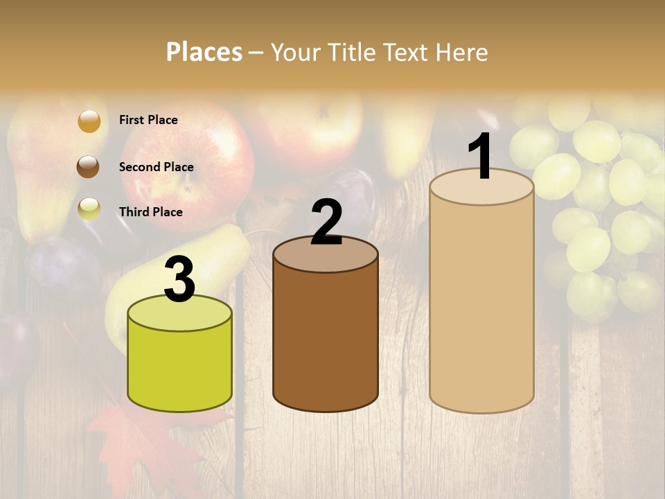 Dieting Orchard Autumn PowerPoint Template