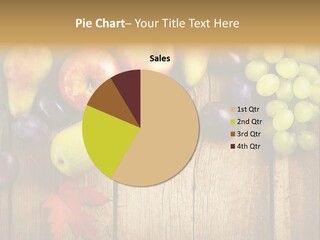 Dieting Orchard Autumn PowerPoint Template