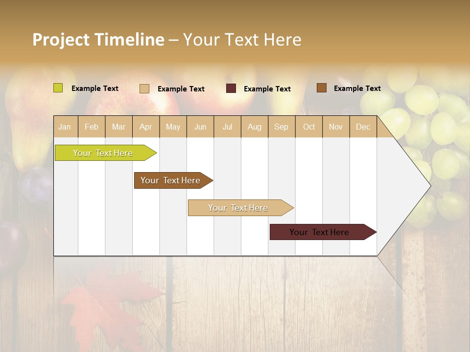 Dieting Orchard Autumn PowerPoint Template