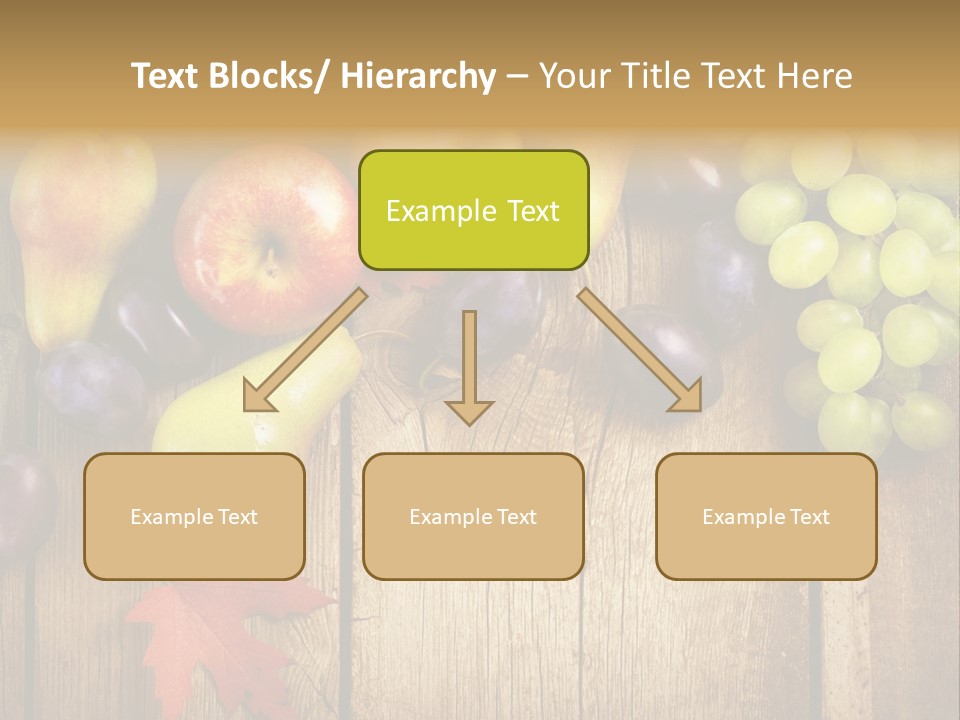 Dieting Orchard Autumn PowerPoint Template