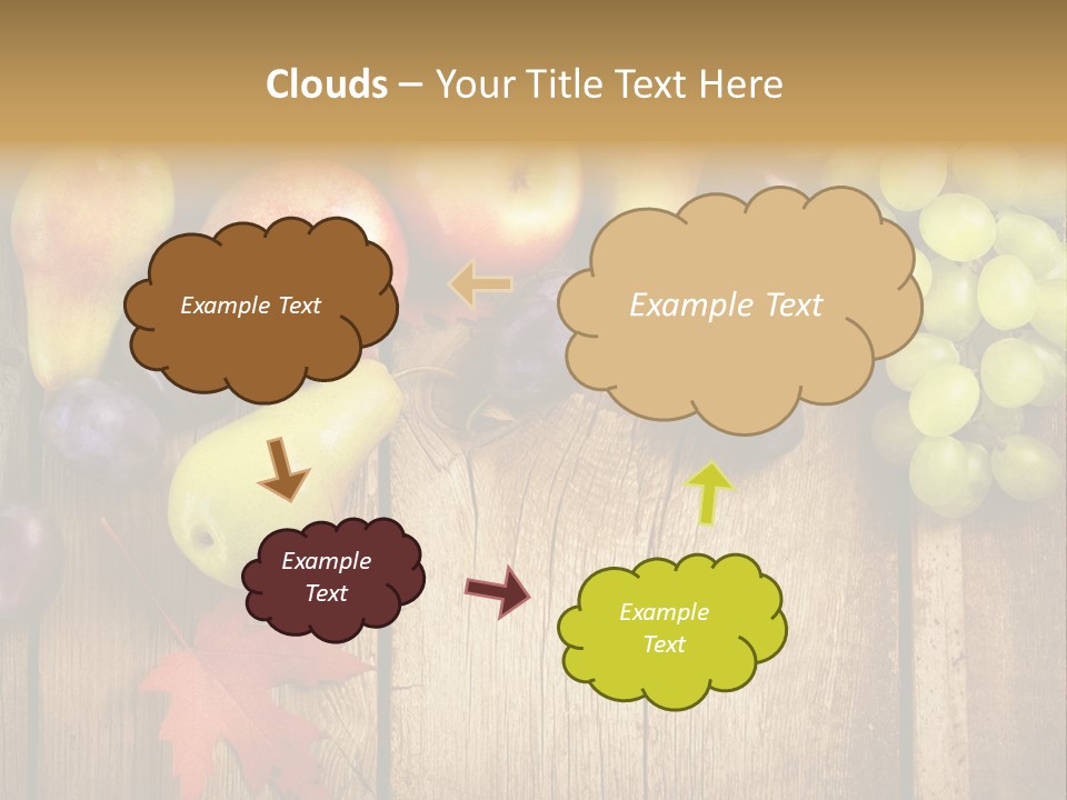 Dieting Orchard Autumn PowerPoint Template