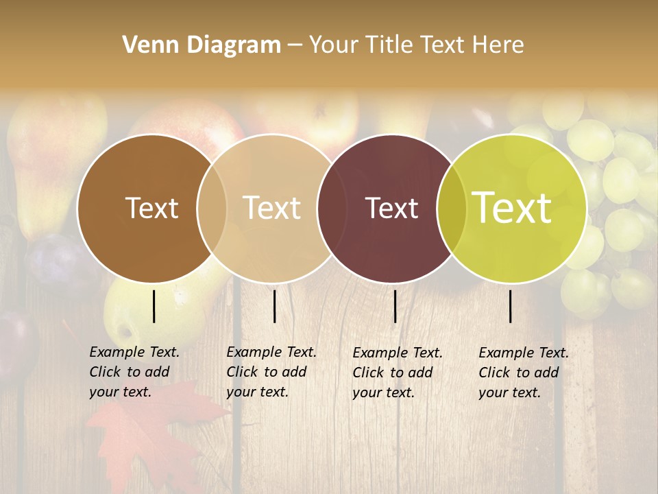 Dieting Orchard Autumn PowerPoint Template
