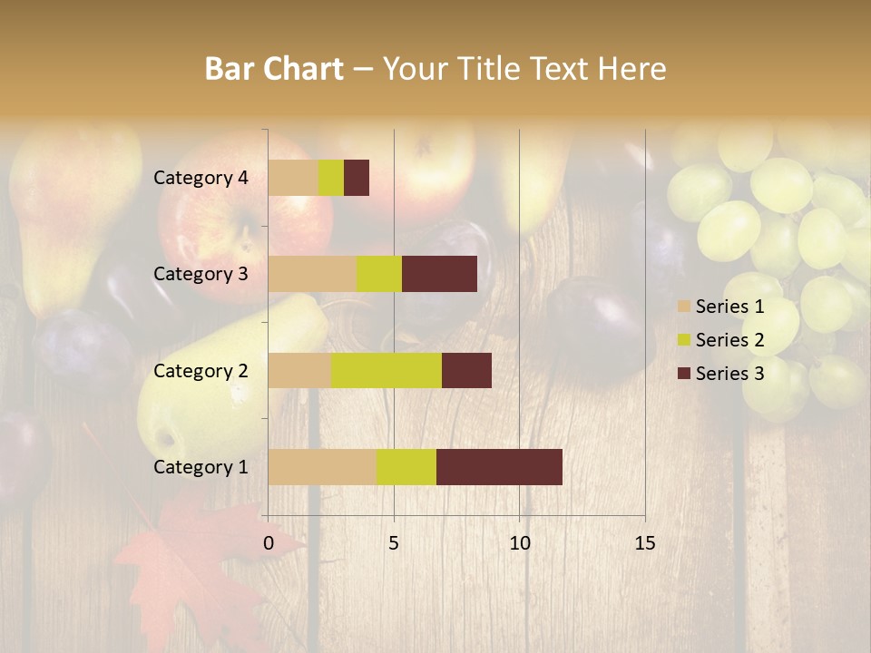 Dieting Orchard Autumn PowerPoint Template