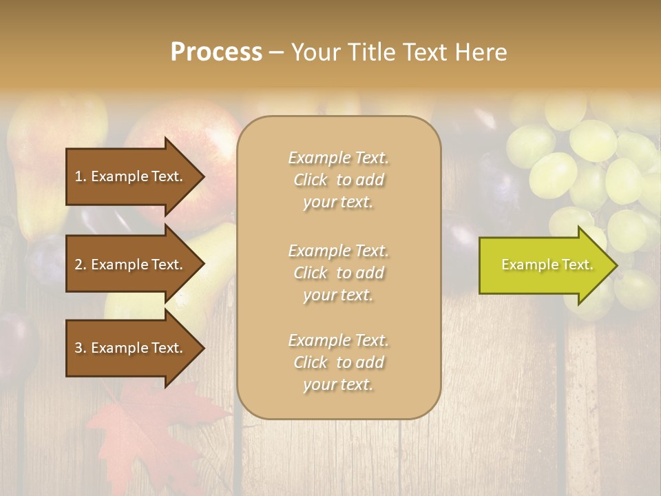 Dieting Orchard Autumn PowerPoint Template